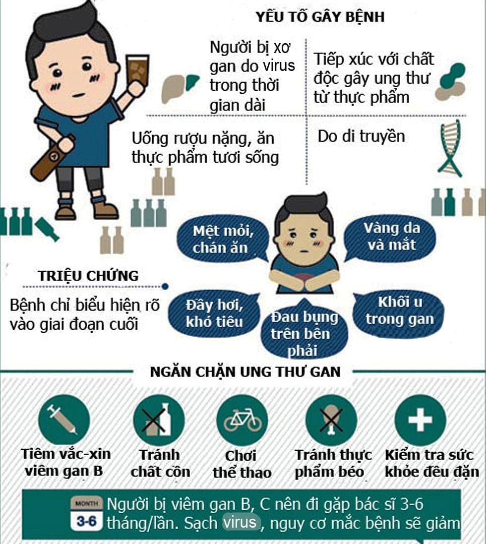 ung thu gan infographic
